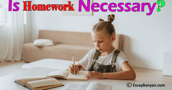 is homework necessary paragraph
