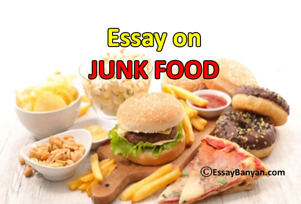 essay writing junk food