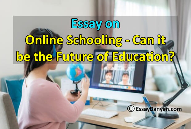 essay on online schooling