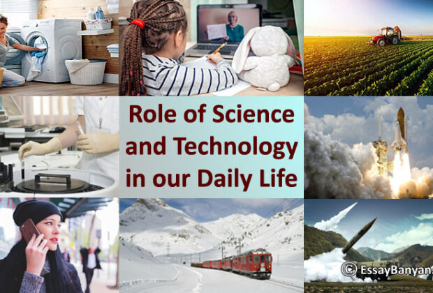 role of science and technology in hindi essay