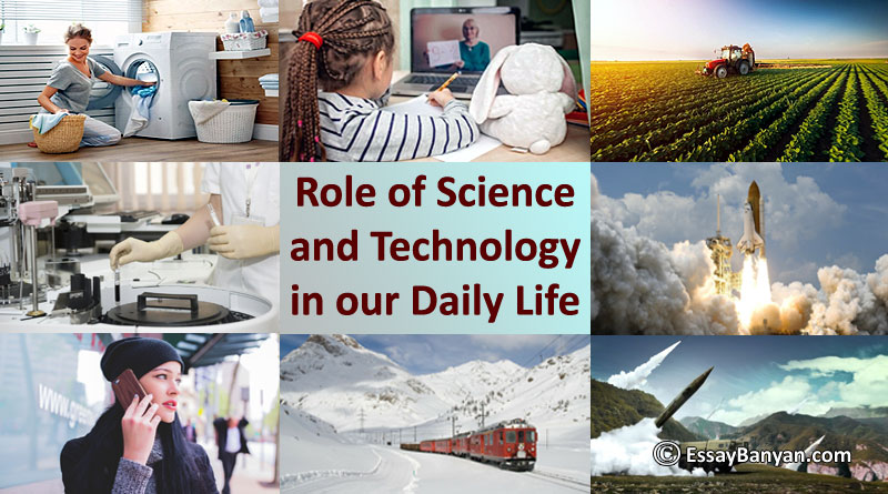 the role of technology in our life essay
