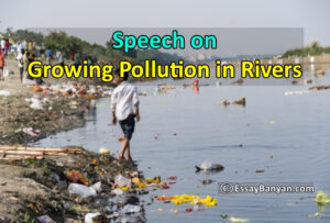 speech on pollution of river